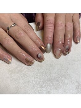 Mネイルアンドカフェ シェレステ/定番!ニュアンスネイル!