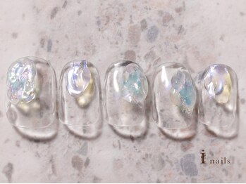 アイネイルズ 吉祥寺店(I nails)/クリアブルー[吉祥寺]