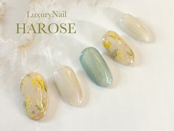 ラグジュアリーネイル ハローズ(HAROSE)/ミモザネイル