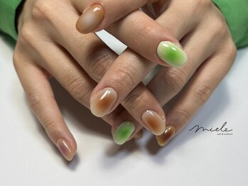 ミエレ(miele)/AWマルチカラーオーラネイル