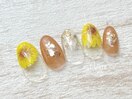 ひまわりネイル