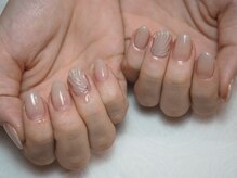 ミーナネイル(miinanail)/シンプルマーメイドネイル