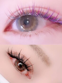 フェリス(Feliz)の写真/ぱっちり目元で華やかに♪充実したアフターフォローで自まつ毛の負担を最小限にした施術でモチの良さも◎