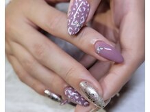 パーミル アイ アンド ネイル クマモト(permille ‰ eye&nail Kumamoto)/レオパードネイル