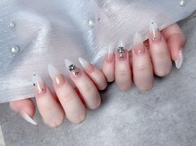 スノーネイルサロン 新宿店(Snow nail salon)/グラデーション/パーツ