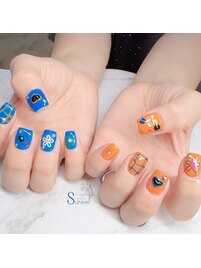 パーツアートこてこてデザイン