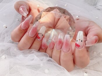 シェリ ネイル(Cherie Nail)/チークマグネット×キティ