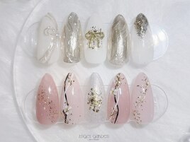 正月ネイル/成人式ネイル￥13500