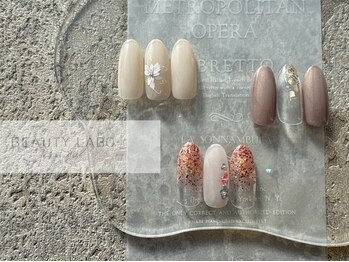 ビューティーラボ 塚口店(Beauty labo)の写真/シンプル派さん必見◎[ワンカラー¥4000/グラデーション¥4000/シンプルコース¥4500]当日予約大歓迎♪