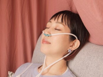 ヨサパーク アクアハーブ(YOSA PARK AQUA HERB)の写真/水素吸入で眼精疲労をケア！老化の原因物質へアプローチし、睡眠の質向上や美肌作りをサポートします◎