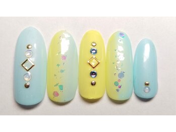 ネイルサロン 爪/春夏ネイル