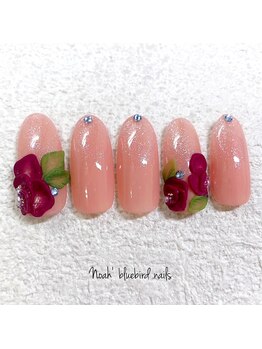 ノアブルーバードネイルズ(Noah' bluebird .nails)/Noah'オリジナル春ネイル＊L