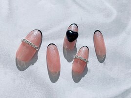 ハートnail/バレンタイン