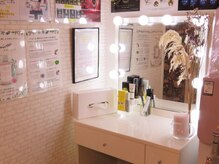 ビューティファイミー(BeautifyMe)の雰囲気(メイク直しスペースです。)