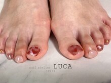 ネイルアトリエルカ(nail atelier LUCA)/M-628 ハートマグネットネイル
