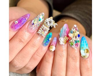 ダリア(Dahlia)/海ネイル