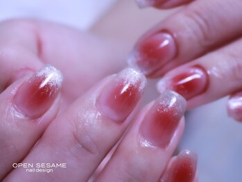 オープンセサミ 練馬/大人ボルドーのチークマグ