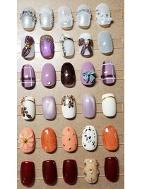 ¥7,800~¥12,800デサインネイル