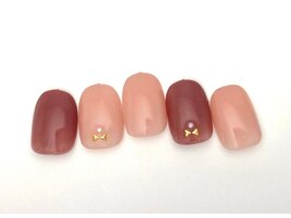 Bコース5200円ショートネイル