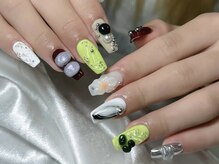 リンネイル 新大久保店(Rin Nail)/#待ち込みデザインOK　#付け放題