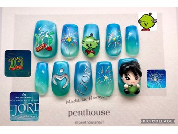 ペントハウス(Penthouse)の写真/【オーダーネイルチップ作成OK】"ファッショナブル×クリエイティブ"をネイルチップデザインにも表現☆