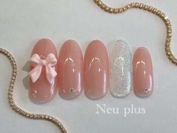 ノイプラス(Neu Plus)の写真/特別な日や大切な日などイベントにも◎25種類の定額デザインで指先を綺麗に♪