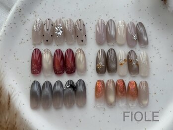 フィオル(FIOLE)/12月 クーポンデザイン