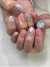 リジョイスヘア エン(REJOICE hair EN)/ayuri〈手描きアート〉