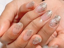 マリアンジュ(MariAnju)/マニジェル☆きらきら冬ネイル