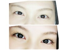 エクステをつけるだけで存在感のあるナチュラルeyeに大変身！