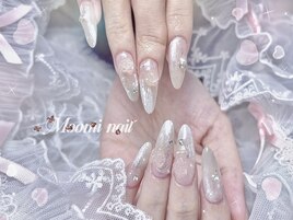 ガーリーネイル☆ 新宿 スカルプ