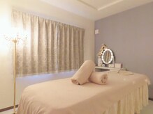 こちらのお部屋でカウンセリング×バストアップ施術をします♪ 