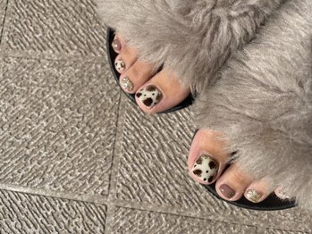 コルザ(Colza)の写真/【なんば駅近でアクセス良好！】親指アートコース90分6500円★フットバス付でさらに綺麗な足元を実現♪