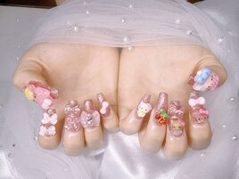 ラメワンカラー