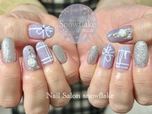 スノーフレーク(Snowflake)/定額デザイン☆クリスマス