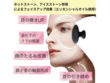 タイ古式マッサージ チェンマイ/フェイシャル用のストーン導入