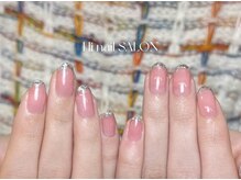 ハイネイル 池袋(Hi nail)/きらきらガラスフレンチ