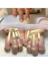 フィー(fee)/ロングスカルプのbefore/after♪