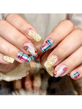 カラフル春デザイン