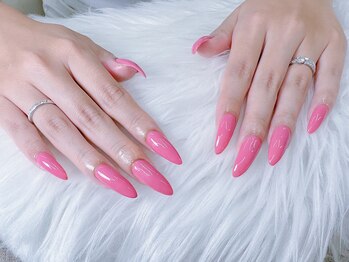 ラッキーネイル(Lucky nail)の写真/【ワンカラー￥3500★】何度でも同価格＆自爪に優しいフィルインで、ぷっくり艶やかに見える美フォルムへ!