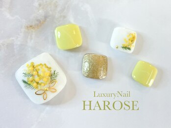 ラグジュアリーネイル ハローズ(HAROSE)/ミモザネイル