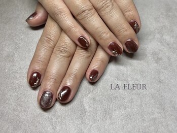 ラ フルール(La Fleur)/ネイルモデル 定額Design