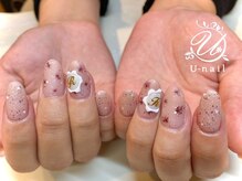 ユーネイル(U-nail)/押し花ネイル