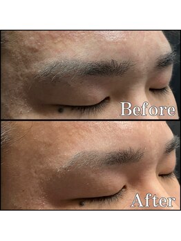 眉毛男子 新宿店/眉毛 Before/After