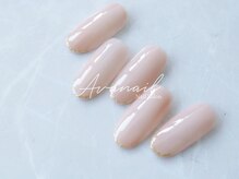 アバネイル 名駅店(AVA NAIL)/【ベース有ラメライン】