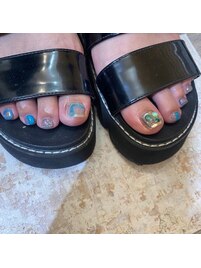 フットネイル/凹凸ネイル