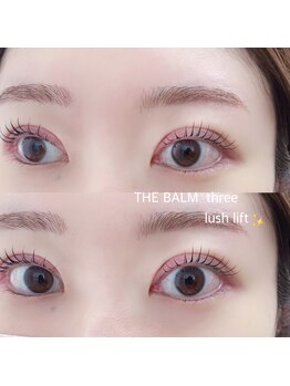 ザ バーム 柏店(THE BALM)/ラッシュリフト束感まつげパーマ