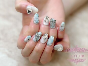 アンフレア 麻布十番店(UnFLAIR)/水色ネイル★