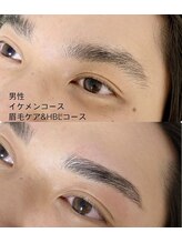 エヌトゥー(Ntw.)/男性メニュー眉毛イケメンコース