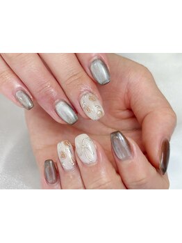 手描きアートが得意なサロン